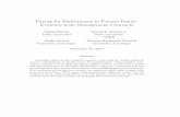Paying for Performance in Private Equity: Evidence from ... · Paying for Performance in Private Equity: Evidence from Management Contracts ... LP- rst, compensation structure ...