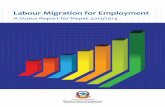 Labour Migration for Employment - The Asia Foundation · Government of Nepal ... Labour Migration for Employment | A Status Report for Nepal: 2013/2014 V Figures Figure 1. ... n Recruitment