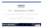 S11 – Introduction to COBIT - San Francisco Chapter ·  · 2011-10-22S11 – Introduction to COBIT ... requirements and promotes process ownership by providing RACI ... Oracle