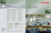 Henkel – Your worldwide partner Products at Work In Mines ... · Loctite® Products at Work in Mines and Quarries Henkel offers a wide variety of high quality Loctite ... TELSMITH