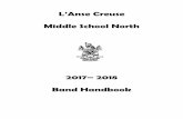 L’Anse Creuse - comerfordmsn.weebly.com · 2 Dear L’Anse Creuse MSN Band Students and Parents, ... method book, and pencil ready to ... • Basic Concert snare drum sticks (Vic
