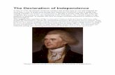 The Declaration of Independence - Zachary High School · The Declaration of Independence ... the thirteen American colonies had already been at war with England for ... to John Jay