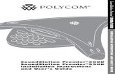 SoundStation Premier 500D / 550D User Guide - Polycomsupport.polycom.com/global/documents/support/setup... · INSTALLATION INSTRUCTIONS AND USER'S GUIDE ... INTEROPERATE WITH THE