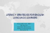 LITERACY STRATEGIES FOR ENGLISH LANGUAGE LEARNERScem.mtsu.edu/sites/default/files/k_12/video_handouts/... ·  · 2017-09-25LITERACY STRATEGIES FOR ENGLISH LANGUAGE LEARNERS Tanya