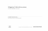 Digital Multimeter - University of Nebraska–Lincolneeshop.unl.edu/pdf/GDM-8255AEE1_manual.pdfDigital Multimeter GDM-8200A Series USER MANUAL GW INSTEK PART NO. 82DM-8255AEE1 ISO-9001