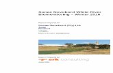 Sonae Novobord White River Biomonitoring – Winter 2016 Water monitoring reports/484436_Sonae... · Sonae Novobord White River Biomonitoring – Winter 2016 . ... Sonae Novobord