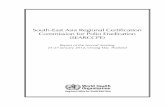 South-East Asia Regional Certification Commission for ...apps.searo.who.int/pds_docs/B4864.pdf · South-East Asia Regional Certification Commission for Polio Eradication (SEARCCPE)