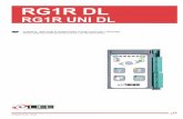 RG1R UNI DL - Life-öppnarelife-oppnare.se/produktfiler/acer.pdf · rg1r uni dl rg1r dl control unit for automations fitted with 230 v motors ... rg1 uni dl electrical system l7 l8