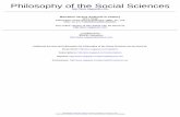 Philosophy of the Social Sciences - WordPress.com · 09/10/2010 · Additional services and information for Philosophy of the Social Sciences can be ... in historical method ... understanding,