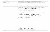GAO-07-679 Managerial Cost Accounting Practices ... to Congressional Requesters United States Government Accountability Office GAO MANAGERIAL COST ACCOUNTING PRACTICES Implementation