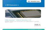 COM Express™ COM.0 Revision 2 Express™ COM.0 Revision 2.0 Five years after its debut, the PCI Industrial Computer Manufacturers Group (PICMG®) has now released revision 2.0 …