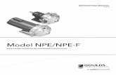 Model NPE/NPE-F - Armstrong International npe/npe-f installation, operation and maintenance instructions instruction manual im013
