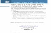 IMF Country Report No. 345 REPUBLIC OF SOUTH SUDAN · A Press Release summarizing the views of the Executive Board as expressed during its December 15, 2014 ... implementation of