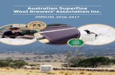 Australian Superfine Wool Growers’ Association Inc. Superfine Wool Growers’ Association inc. Annual 2016-2017 3 Contents Executive Committee and Council Members 4 Message from