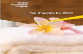 Global Hospitality Insights Hospitality Insights: top ... focus in the global hospitality industry in the upcoming ... positive growth in all three primary performance metrics ...