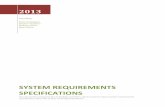 SYSTEM REQUIREMENTS SPECIFICATIONSuser.ceng.metu.edu.tr/~e1746221/docs/SRS.pdf · SYSTEM REQUIREMENTS SPECIFICATIONS ... improving our interactions with computer-based technologies.