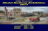AMRA WA presents Model Railway Exhibition 2017 · AMRA WA presents Model Railway Exhibition 2017 Opening Times Saturday: 0900 — 1630 Sunday: 0900 — 1630 Monday: 0900 — 1600