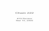 Chem 222 - University of Illinois at Chicagoramsey1.chem.uic.edu/chem222/Lecture/Lecture19_050315.pdf · Exp 13 Iodimetric Titration of Vitamin C Step 2 (Standard Solution KIO 3)