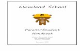 Parent Welcome Letter - Oakland Unified School District / …€¦ ·  · 2012-12-17Cleveland School Parent/Student Handbook Cleveland Elementary School 745 Cleveland Street Oakland,