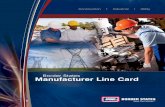 Border States Manufacturer Line Card · Manufacturer Line Card. 2 3M Communications 3M Utility and C&I Electrical ... Nelson Heat Tracing Systems Neo-Ray Products NEPTCO ...