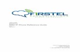 Mitel IP Phone Reference Guide - FirsTel Communications · silhouette Release 6.4 Mitel IP Phone Reference Guide Final May 2014 FirsTel Communications, Inc. 6000 Venice Blvd Los Angeles,