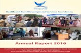 Annual Report 2014 - HRDS Foundationhrdsfoundation.org.pk/.../2017/02/Annual-Report-2016.pdfHead Office: 2nd Floor, Ikhlas Plaza, Main Double Road, Khayaban e Sir Sayed, Rawalpindi