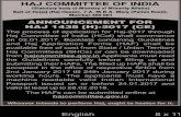 Haj committeed Englsih 8 x 11 - Haj Committee of India Haj committeed _ Englsih _ 8 x 11.cdr Author COMP7 Created Date 12/15/2016 2:23:43 PM