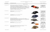 NUMBER DESCRIPTION SUG. RETAIL Men's Hats …hiwaydist.com/wp-content/uploads/2017/01/044-Headwear.pdf · NUMBER DESCRIPTION SUG. RETAIL Men's Hats 044-00123 LED Powercap 12pc. Assortment