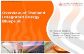 Overview of Thailand Integrated Energy Blueprintaperc.ieej.or.jp/.../OverviewofThailandIntegratedEnergyBlueprint.pdf · Overview of Thailand Integrated Energy Blueprint Dr. Twarath