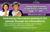 Addressing information poverty in the uplands … Initiative Proponent Year Nature Youth in agriculture and fisheries program ATI 2009 Scholarship Fulbright-Philippine Agriculture