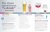 Canada’s Low-Risk Alcohol Drinking Guidelines - ccsa.ca Library/2012-Canada-Low-Risk-Alcohol-Drinkin… · For these guidelines, “a drink” means: When zero’s the limit Do