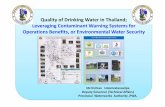 Quality of Drinking Water in Thailand; Leveraging ...news.ubmthailand.com/Newsletter/2013/TW/Files/SessionI/02... · Quality of Drinking Water in Thailand; Leveraging Contaminant