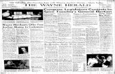 Con~ress, Legislature qon~ sts~o. Spice …newspapers.cityofwayne.org/Wayne Herald (1888-Present)/1951-1960... · MOl1ke,ts:.Adoll acted as toa:stmaster. sen, Wmside. secretary ...
