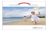 Arrive in Brazil. Feel at home. - Citibank · Arrive in Brazil. Feel at home. Intro Introduction First Steps Access Channels Products and Services I I I I. IntroduncrI ... advantages