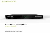 StarHub IPTV Box - Personal Mobile Phones, … IPTV bOx POWER ON/OFF Pressing this button alternates between ON and STANDBY modes NAVIGATION BUTTONS POWER LED Green LED when box is