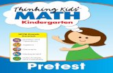 Pretest - Home - Rainbow Resource Center, Inc. · Grade K, have them complete the Posttest so that you can assess mastery and identify students who ... Pretest Answer Key 1 4 2 See