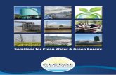 Solutions for Clean Water & Green Energy · Solutions for Clean Water& Green Energy ... for project management, quality, ... drinks and fruit juices) ...