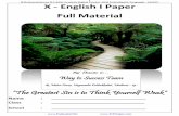 English Paper 1 Study Material, Mr.MuthuPrabakaran ... · 1 M.Muthuprabakaran M.A.,B.Ed., Graduate English Teacher, GHSS Puzhuthipatti, Sivagangai – 630309. X - English I Paper