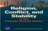 Religion, Conflict, and Stability - Silk Road Studies · Religion, Conflict, and Stability in the Former Soviet Union ... How Islam and Nationalism Shaped ... 2005; and Martha Brill