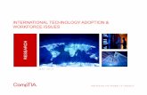INTERNATIONAL TECHNOLOGY ADOPTION ... - Pearson VUE · INTERNATIONAL TECHNOLOGY ADOPTION & WORKFORCE ISSUES MAY 2013 . ... &CompTIA,&IMF,&CIA&World&Factbook,&IDC&& KeyITPrioriesforCanadianBusinesses: