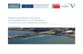 Argyll and Bute Council Campbeltown Loch Marina · PDF fileArgyll and Bute Council Campbeltown Loch Marina Technical and Feasibility Report ... operational constraints and the initial
