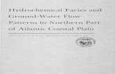 c' Hydrochemical Facies and - USGS · Hydrochemical Facies and Ground-Water Flow Patterns in Northern Part of Atlantic Coastal Plain ... Hydrochemical facies is a term used in this