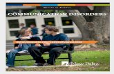 COMMUNICATION DISORDERS - newpaltz.edu · Overview The Graduate Program in Communication Disorders provides research-based academic and clinical preparation and fosters professional