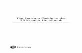 The Pearson Guide to the 2016 MLA Handbook - Welcomerabunsreaders.weebly.com/uploads/3/7/3/2/37328895/pearsonguide_… · The Pearson Guide to the 2016 MLA Handbook ... Pearson Education,