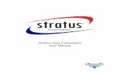Stratus Heat Exchangers User Manual - … STRATUS Heat Exchangers User Manual 1st Edition 1-800-33-0405 ... Stratus Air to Air Heat Exchanger equipment is designed, ... shock and vibration