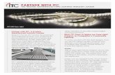PARTNER WITH ITC - ITC-USA in the US, ITC has the development and engineering team that understands the technical ins and outs of producing high performing, quality tape light.