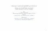 Sharpe-optimal SPDR portfolioshome.dacor.net/norton/finance-math/sospdr/plovdivtalk.pdf · Sharpe-optimal SPDR portfolios or ... (Expected rew ard is a function of risk) 3. ... folio