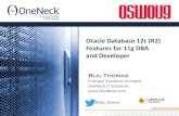 Oracle Database 12c (R2) Features for 11g DBA and   Database 12c (R2) Features for 11g DBA ... Data Guard Encryption Key ... Oracle automatically creates a new