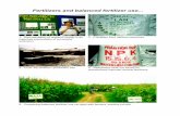 Fertilizers and balanced fertilizer useipni.net/ppiweb/filelib.nsf/0/08A9771E8EB6955D48256DF30012F816... · and plant growth. 8. Balanced fertilizer use ... the concept of BF aims