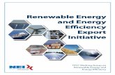 Renewable Energy and Energy Efficiency Export Initiative · first-ever attempt to coordinate U.S. Government programs in support of renewable energy ... government services. Tailor